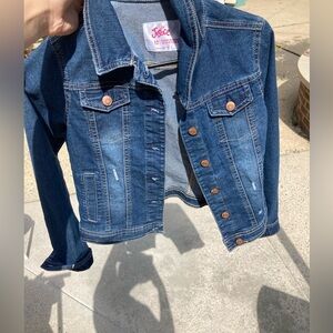 Justice Jean Jacket Never worn